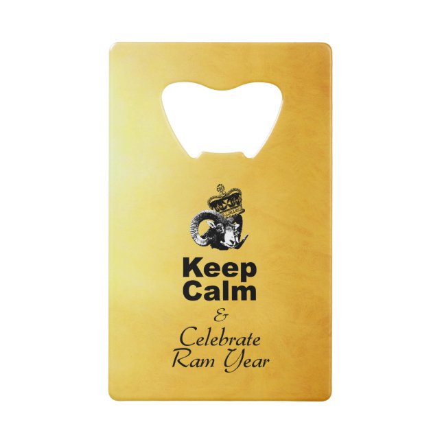 Keep Calm and Celebrate Ram Year 2027 BO (Front)