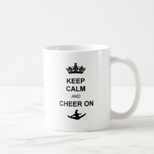 Keep Calm and Cheer on Coffee Mug