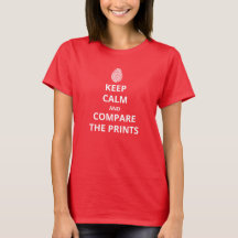 Keep Calm and Compare the Prints - Women's T-Shirt