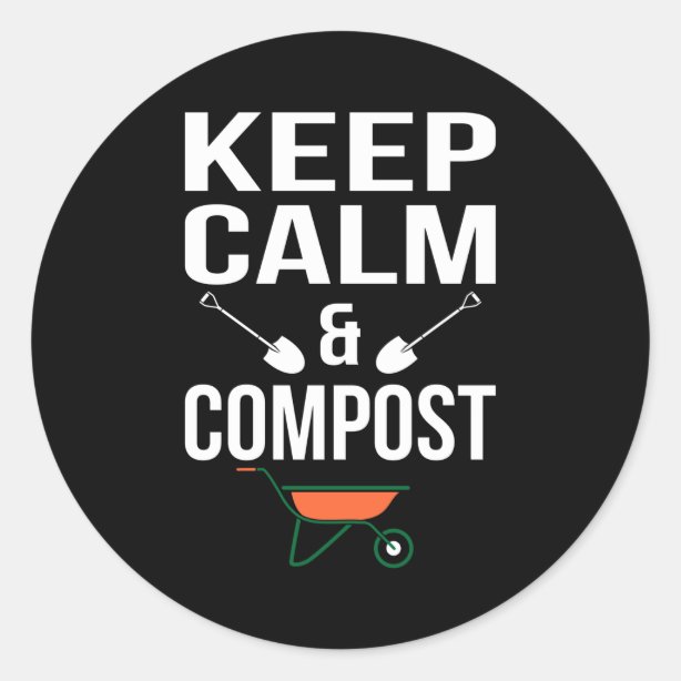 Compost Stickers & Labels Zazzle UK