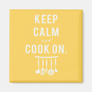 Keep Calm and Cook On Magnet
