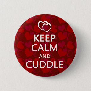 Keep Calm and Cuddle 6 Cm Round Badge