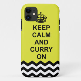 Keep calm and Curry On phone case
