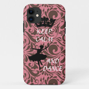 keep calm and dance ballerina iphone 5 case