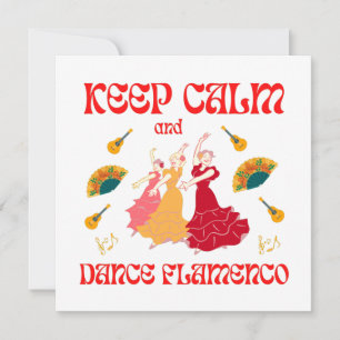 Keep calm and dance Flamenco