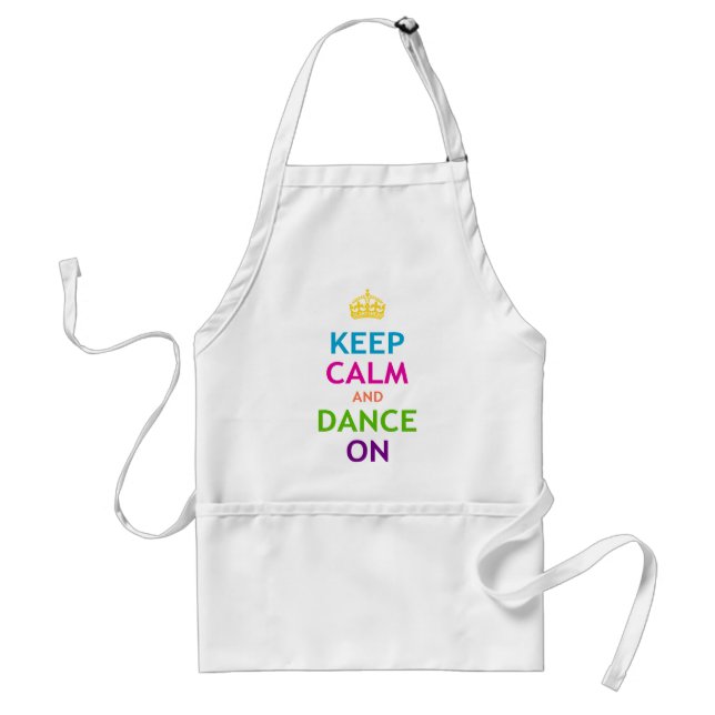 Keep Calm and Dance On Standard Apron (Front)
