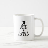 KEEP CALM AND DANCE SALSA gift