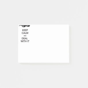 KEEP CALM and Deal with It Post-it Notes