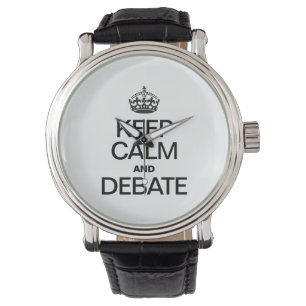 KEEP CALM AND DEBATE WATCH
