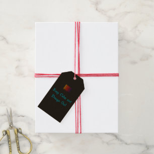 Keep Calm and Design On Customisable Gift Tag