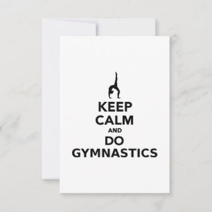 Keep calm and do Gymnastics