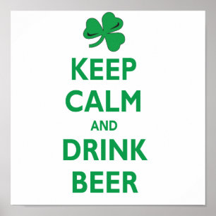 Keep-calm-and-drink-beer Poster
