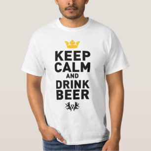 Keep Calm and Drink Beer T-Shirt