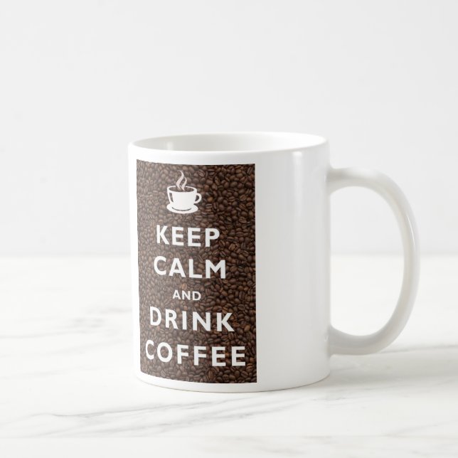 Keep Calm and Drink Coffee Mug (Right)