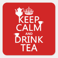 Keep Calm and Drink Tea - All Colours