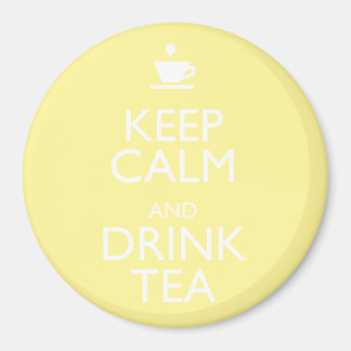 KEEP CALM AND DRINK TEA MAGNET