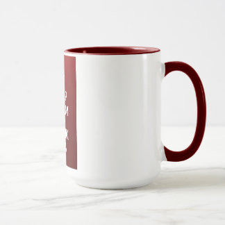Keep calm and drink tea mug