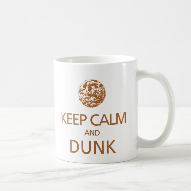 Keep Calm and Dunk Mug (Right)
