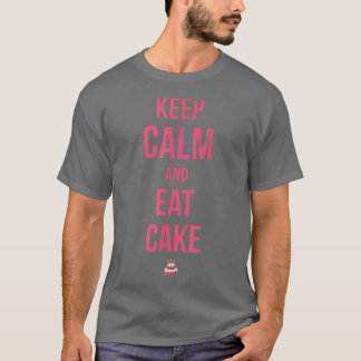 Keep Calm And Eat Cake For Baker Or Baking Fans 22 T-Shirt