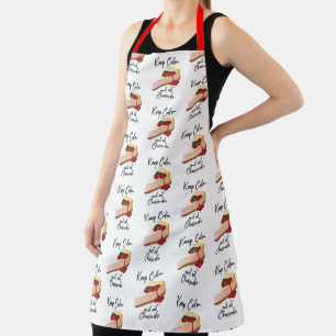 Keep Calm and Eat Cheesecake The Golden Girls Apron