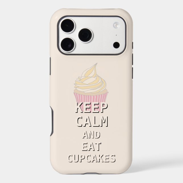 KEEP CALM AND Eat Cupcakes (Back)