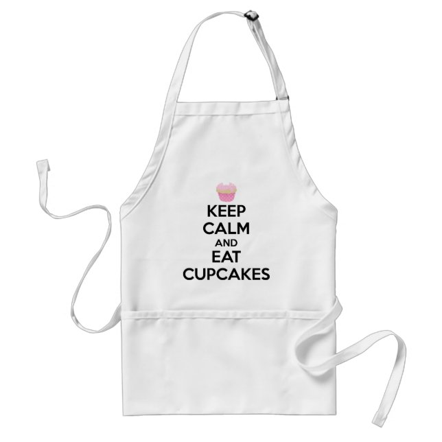 Keep Calm and Eat Cupcakes Apron (Front)