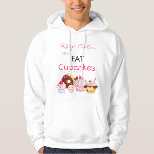 Keep Calm and eat Cupcakes Hoodie