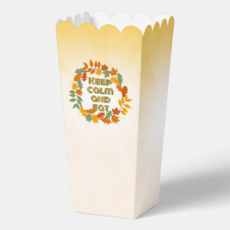 Keep calm and eat favour box