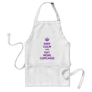 Keep Calm and Eat More Cupcakes Apron