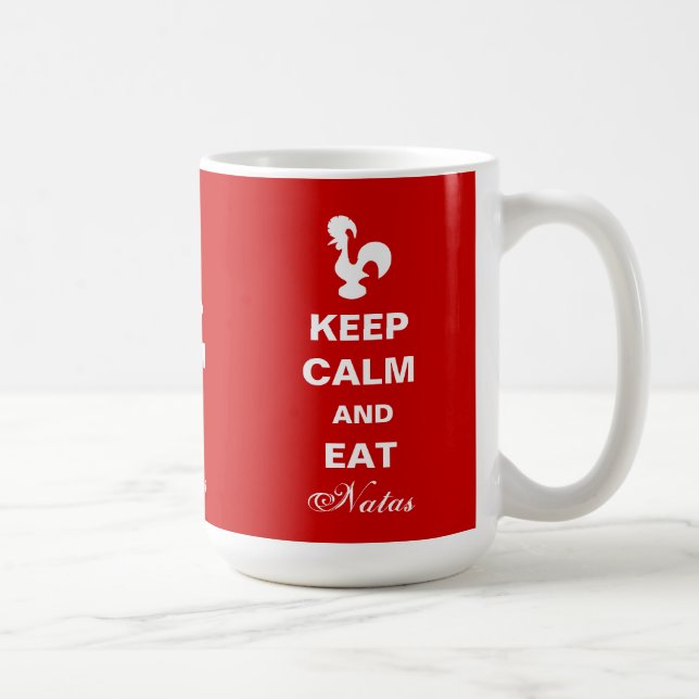 Keep Calm and Eat Natas mug (Right)
