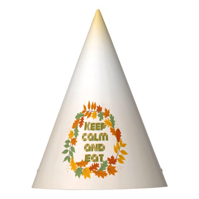 Keep calm and eat party hat (Front)