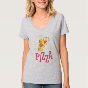 KEEP CALM AND EAT PIZZA - FUNNY T-Shirt