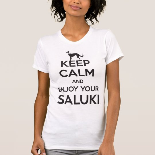 Keep Calm and Enjoy your Saluki T-Shirt