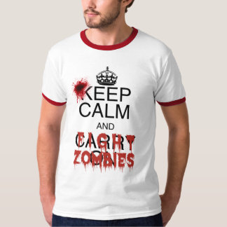 Keep Calm and Fight Zombies T-Shirt