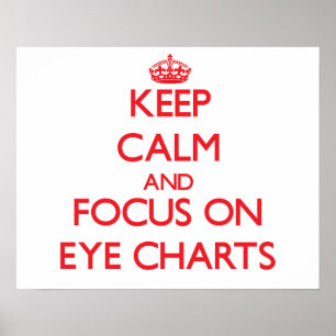 Keep Calm and focus on EYE CHARTS