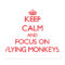 Keep Calm and focus on Flying Monkeys