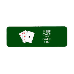 KEEP CALM AND GAME ON - Card Games