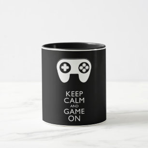 KEEP CALM AND GAME ON - Game pad Mug