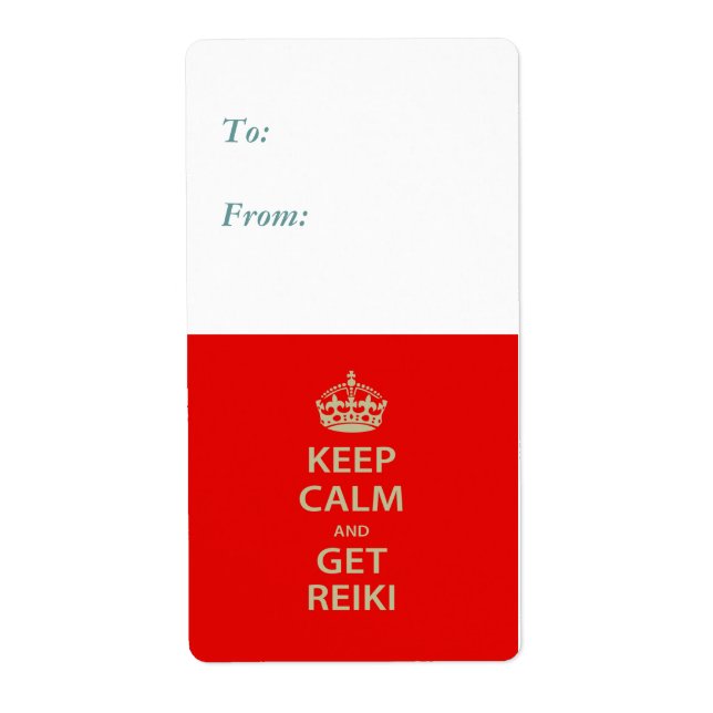 Keep Calm and Get Reiki (Front)