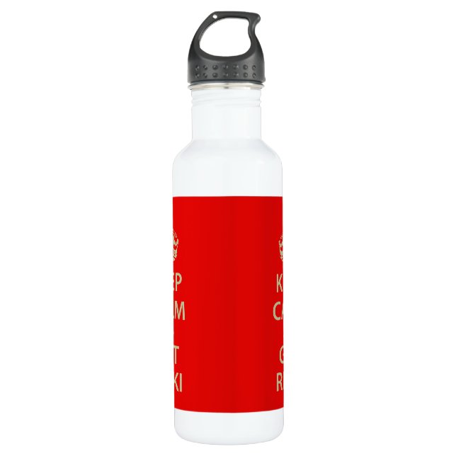 Keep Calm and Get Reiki 710 Ml Water Bottle (Front)