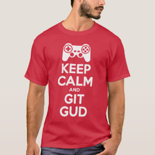 Git Gud Shirt Definition | Pegatina