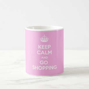 Keep Calm and Go Shopping Coffee Mug
