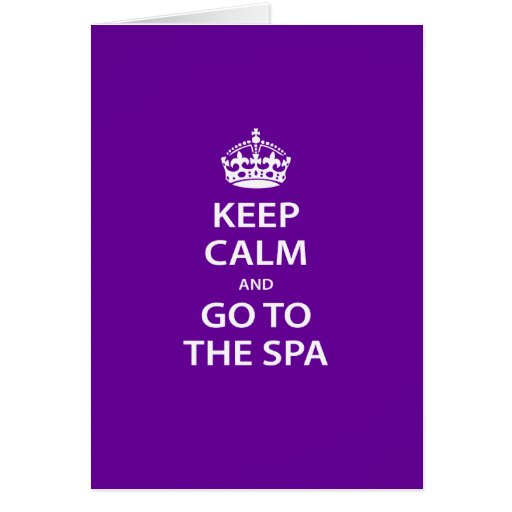 Image of Keep Calm and Go To the Spa