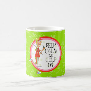 Keep Calm and Golf On Mug