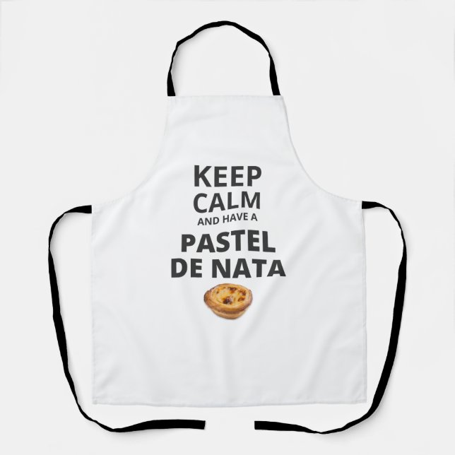 Keep Calm and Have a Pastel de Nata Apron (Front)