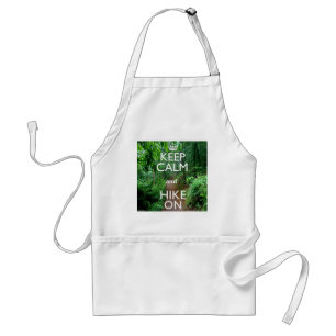 Keep Calm and Hike On Standard Apron