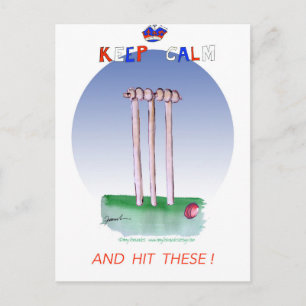 keep calm and hit these, tony fernandes postcard