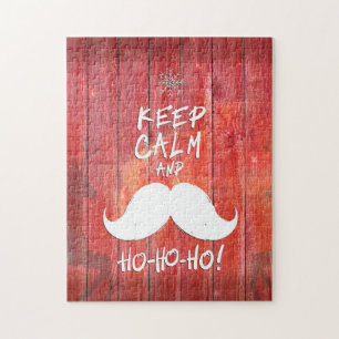 Keep calm and Ho-Ho-ho Jigsaw Puzzle