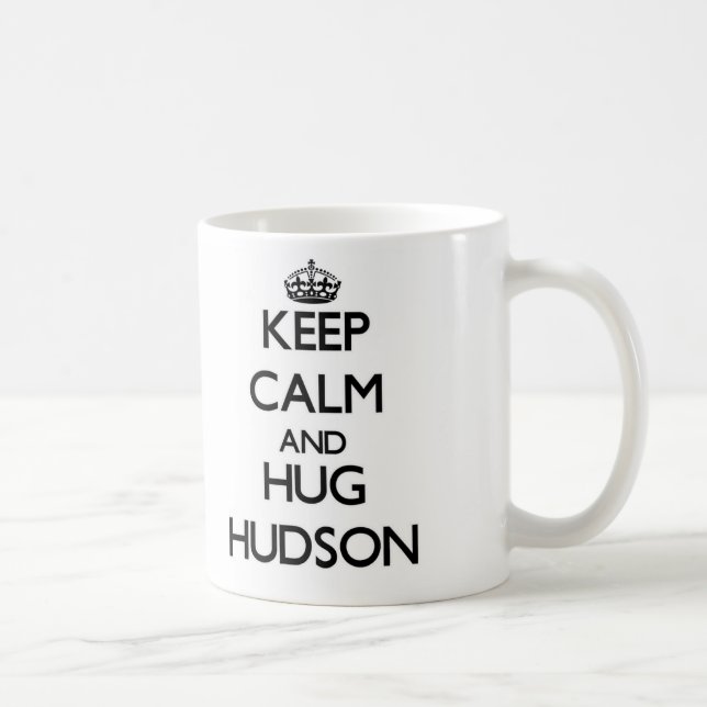 Keep calm and Hug Hudson Coffee Mug (Right)