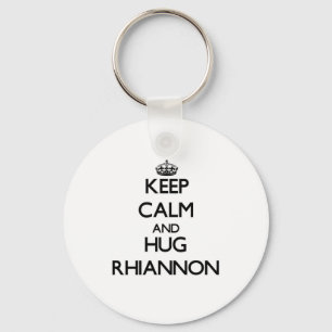 Keep Calm and HUG Rhiannon Key Ring